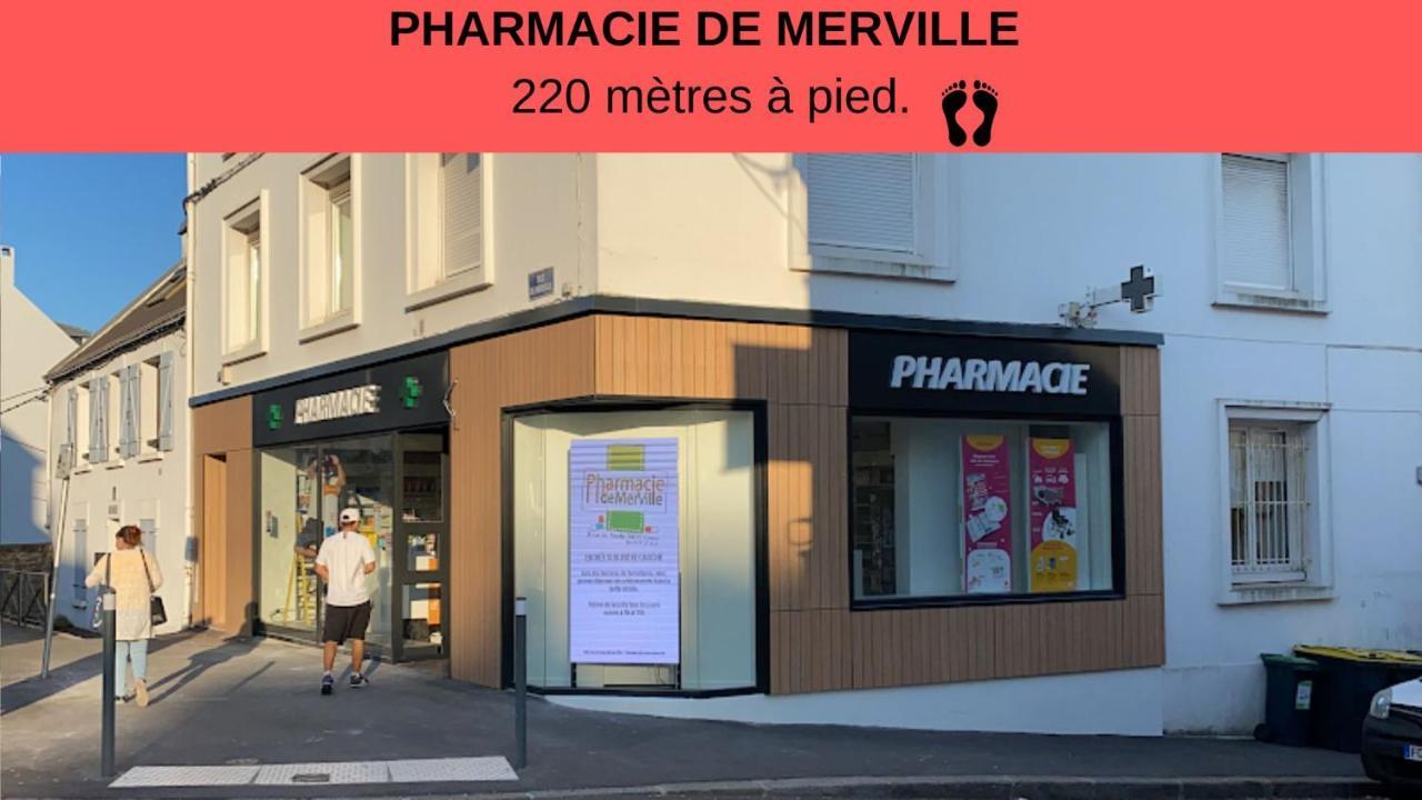 Centre Ville - Lumineux - Fibre Internet Haut Debit - Route Des Plages ロリアン エクステリア 写真